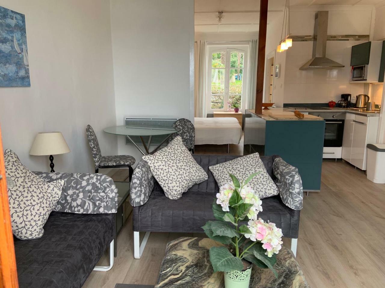 St Guenole' Studio Apartment Landevennec Ngoại thất bức ảnh